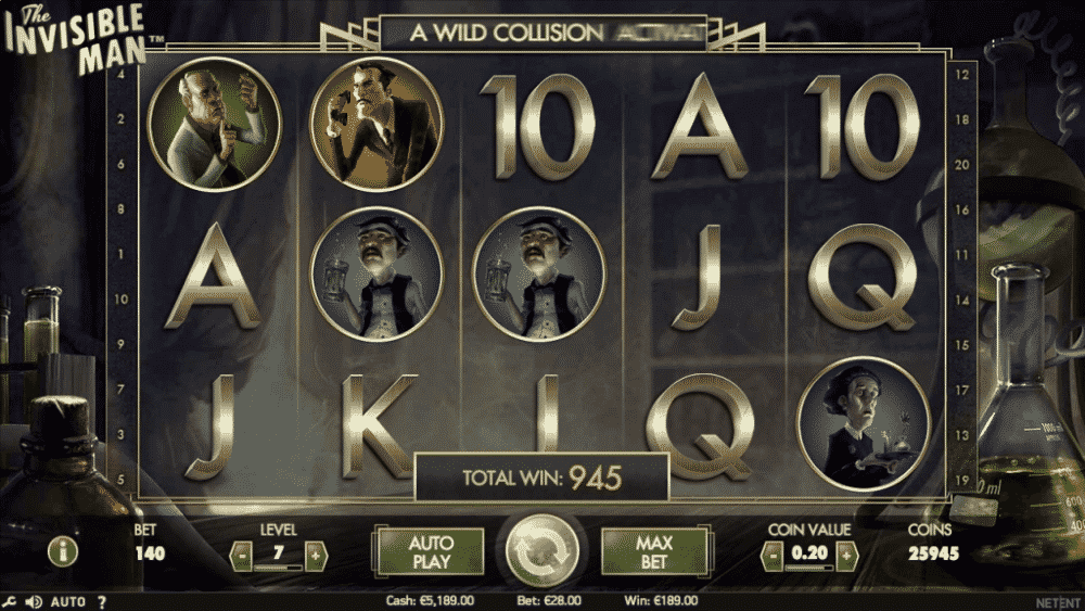 The Invisible Man Slot Preview