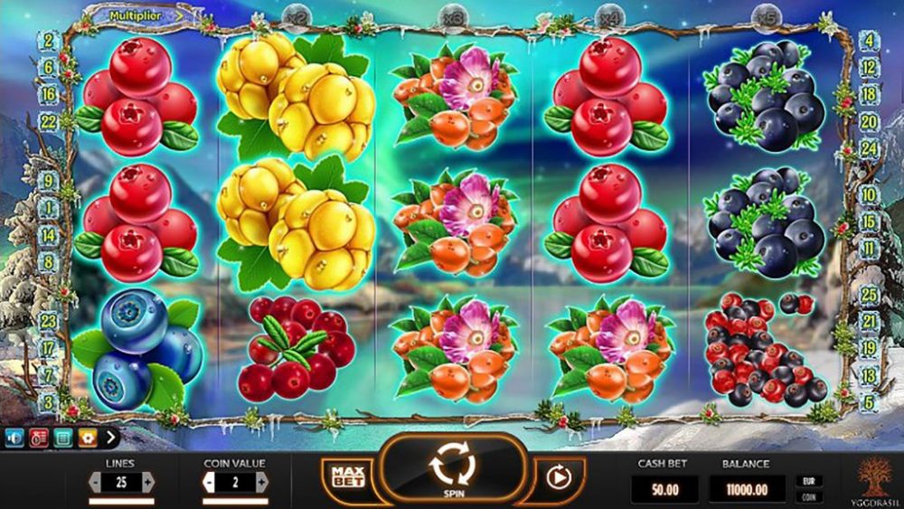 Winterberries slot preview