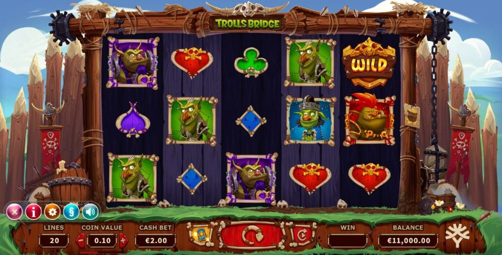 Trolls Bridge Slot Preview