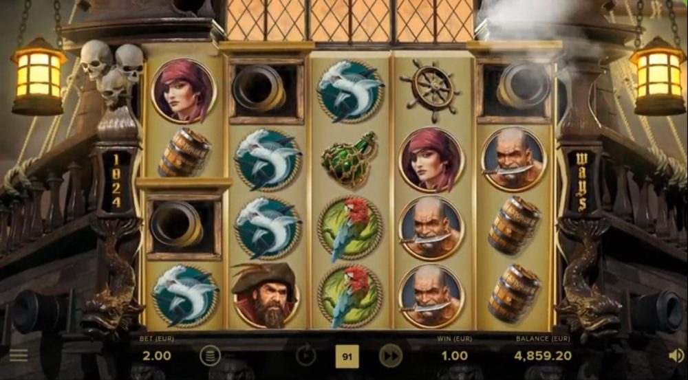 Rage of the seas - Slot Preview