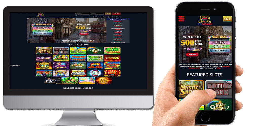 winwindsor desktop and mobile