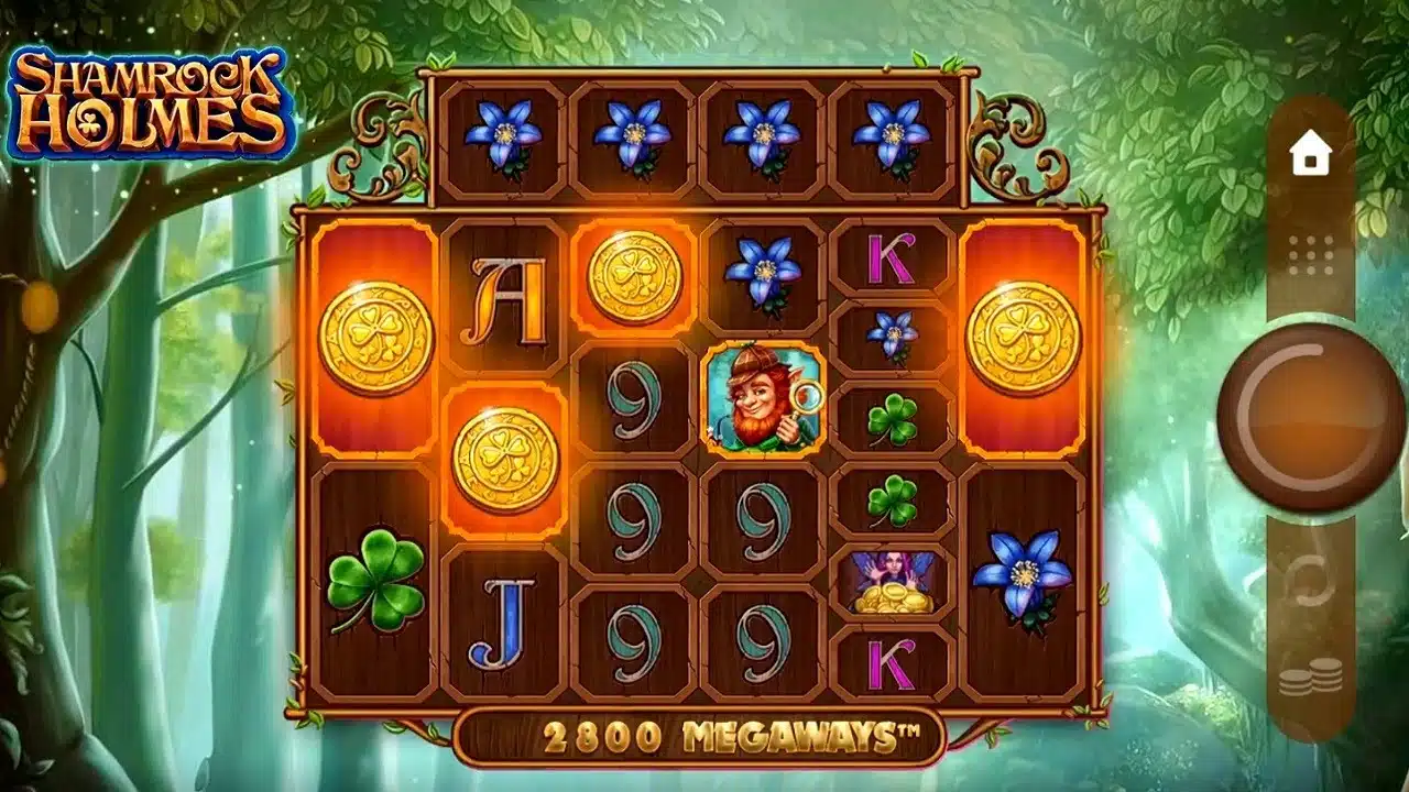 shamrock holmes megaways basegame