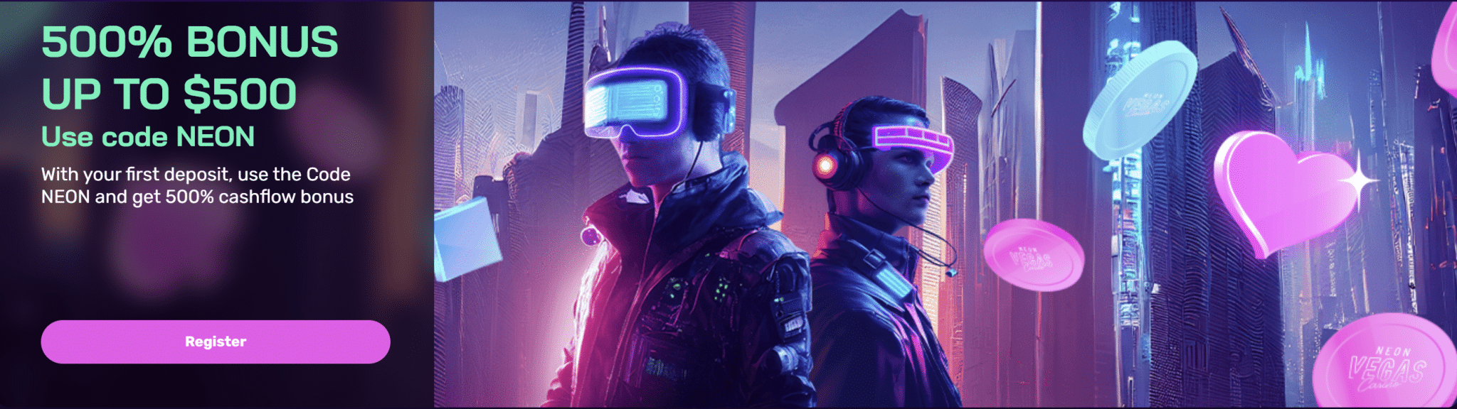 neonvegas welcome bonus