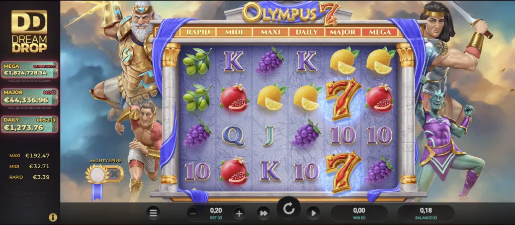 olympus 7’s dream drop base game olympus 7’s dream drop base game