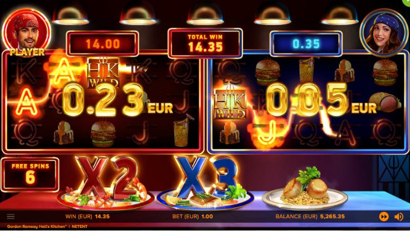 Ramsay Hell's Kitchen™ Video Slotteamchallengefreespins
