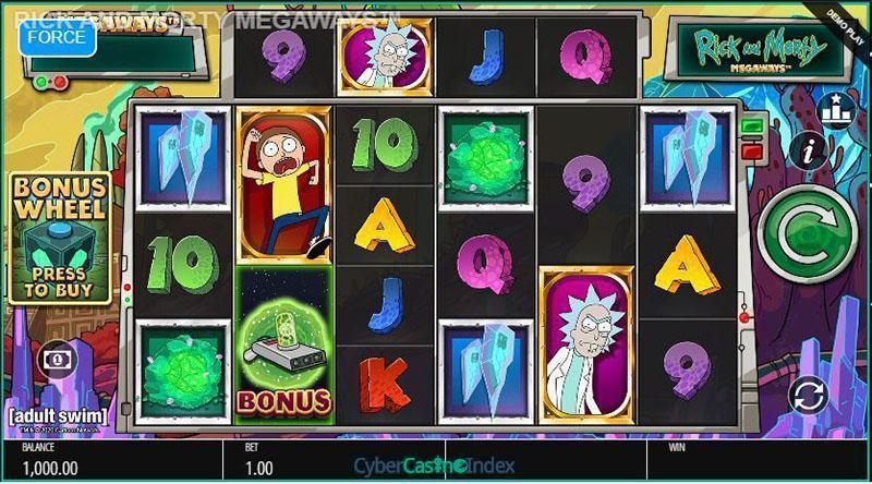 Rick and Morty Megaways