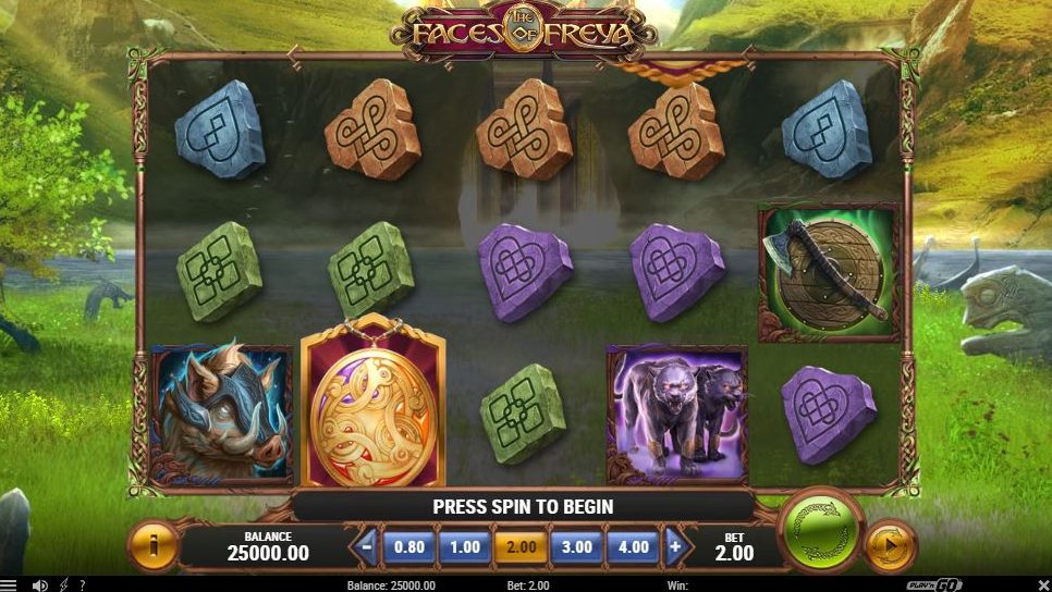 faces of freya slot preview