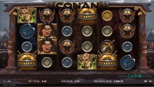 Conan Video Slot