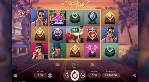 Hotline 2 video slot